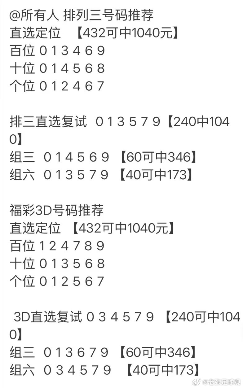 每日体彩排列三专家预测分析，洞悉数字规律，把握中奖脉搏